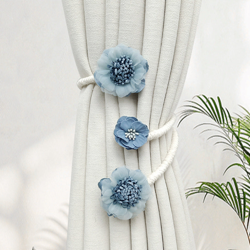 🌸✨Creative Twisted Flower Curtain Tieback