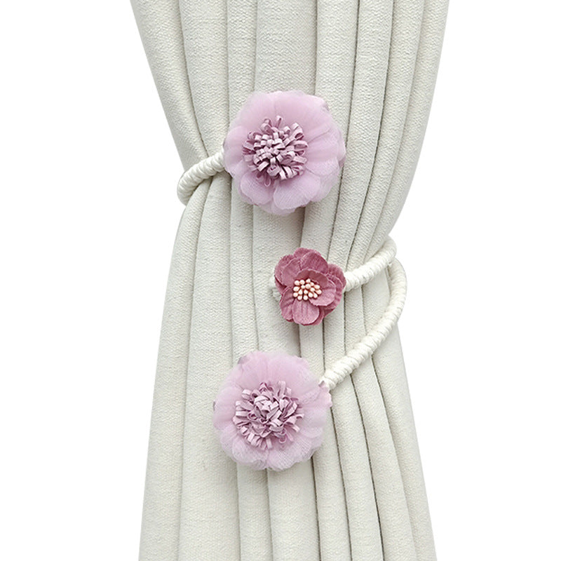 🌸✨Creative Twisted Flower Curtain Tieback