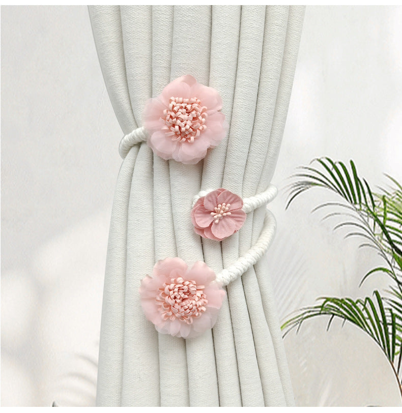 🌸✨Creative Twisted Flower Curtain Tieback