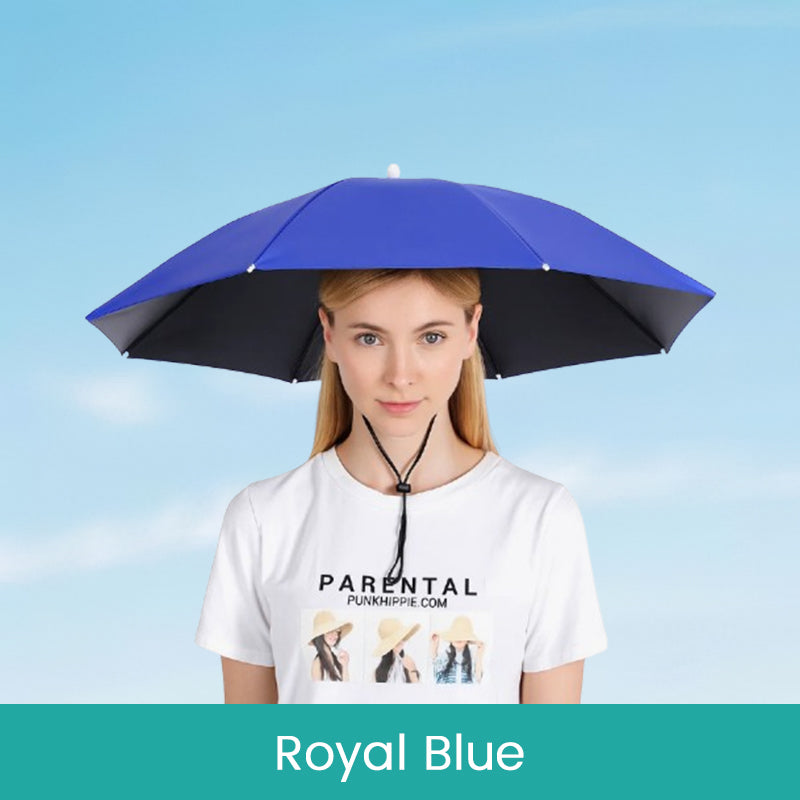 🔥Hands-Free Wearable Sun & Rain Umbrella Hat