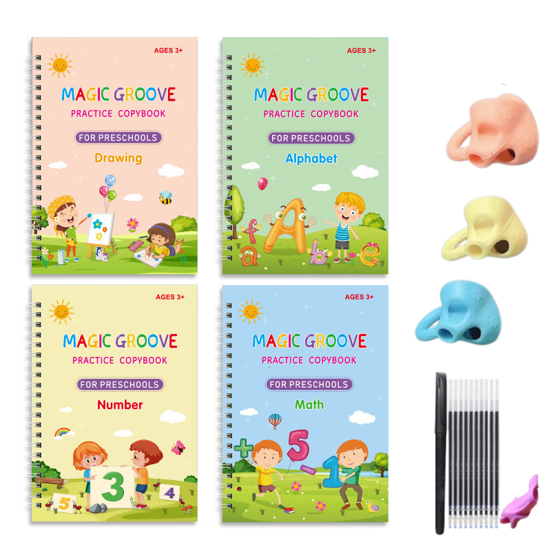 🔥Reusable Kids Handwriting Workbook Set
