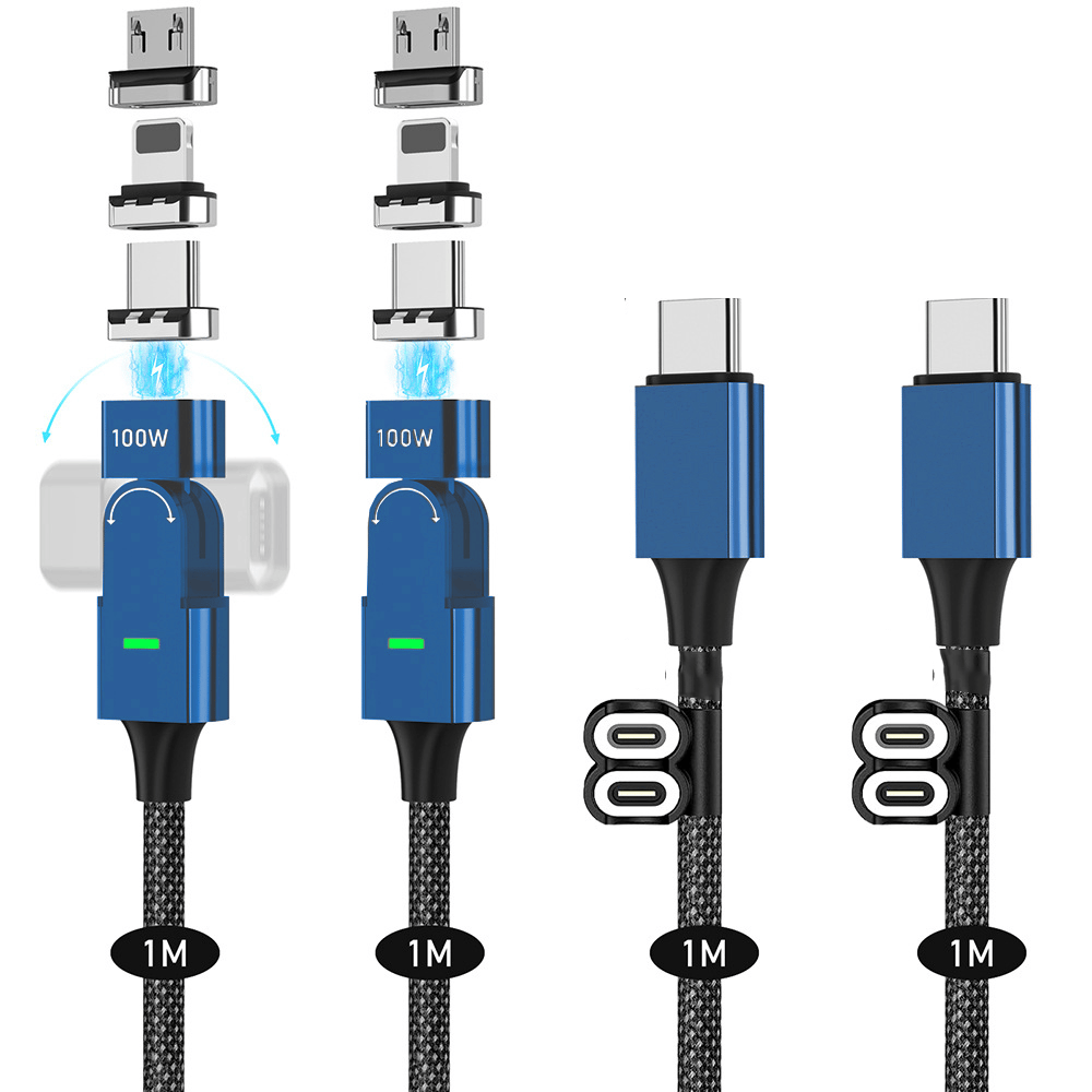 ๐ Magic Spin Cable - Fast Charging for MobilePhones and Electronics