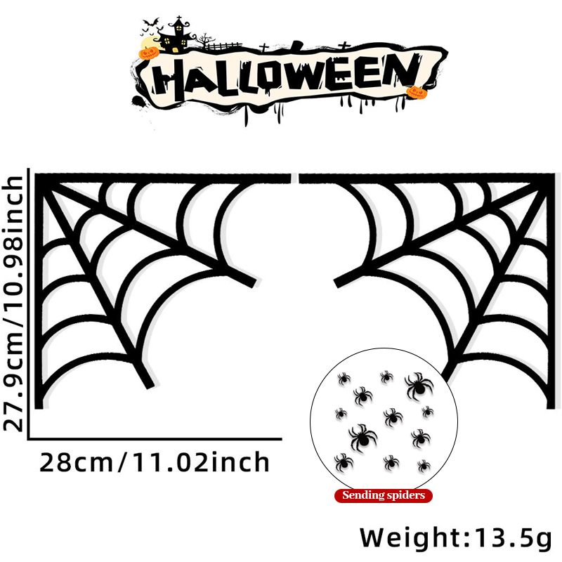 🔥🕷️ Halloween Door Frame Decorations
