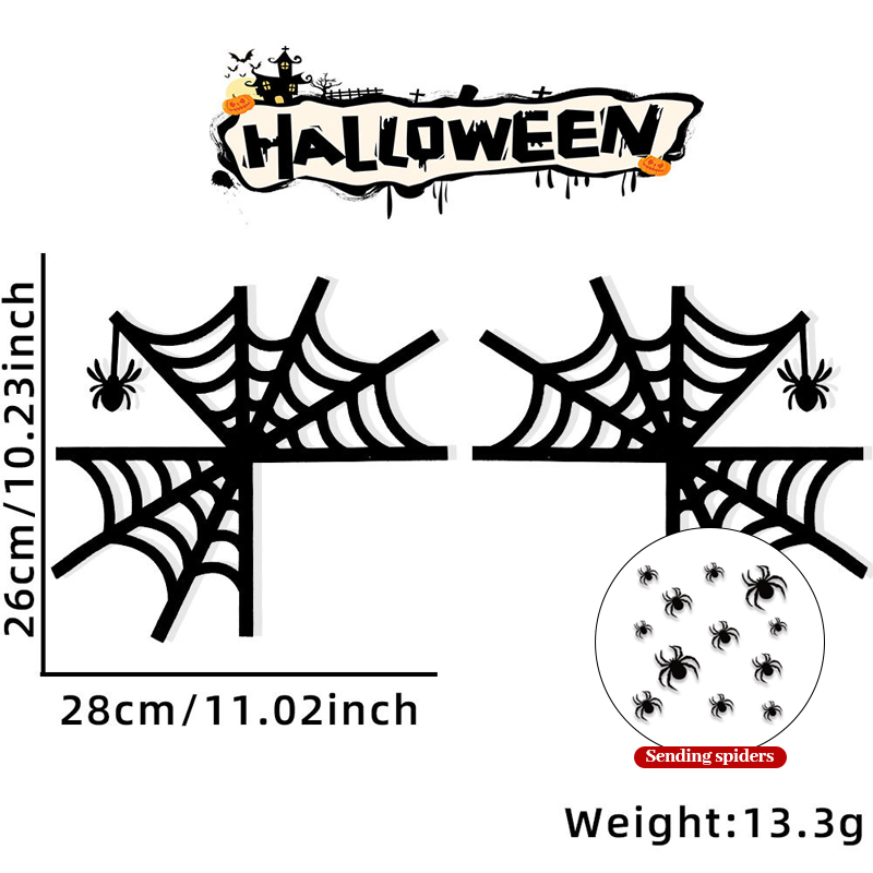 🔥🕷️ Halloween Door Frame Decorations
