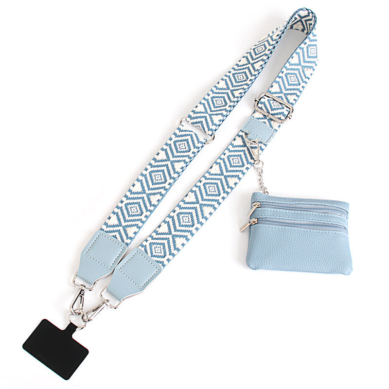 AH SecureCharge Crossbody | Anti-Snatch Lanyard + Mini Vault