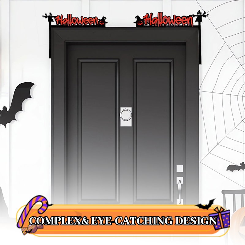 🔥🕷️ Halloween Door Frame Decorations
