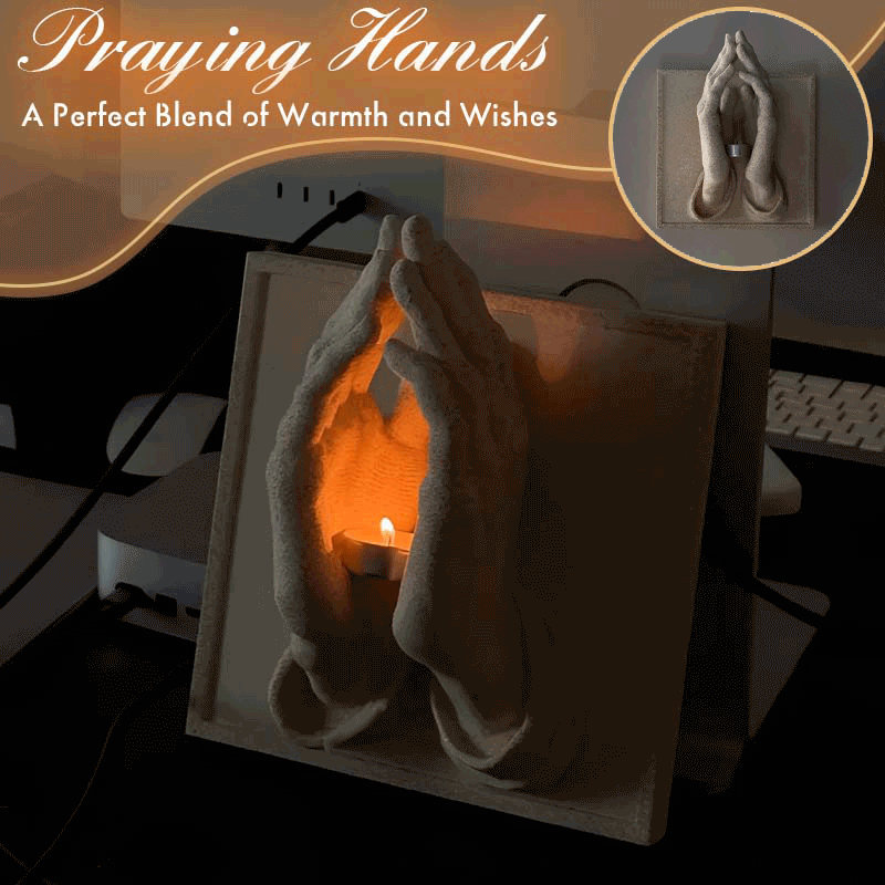 ✝️🙏Praying Hands--A Perfect Blend of Warmth and Wishes💖