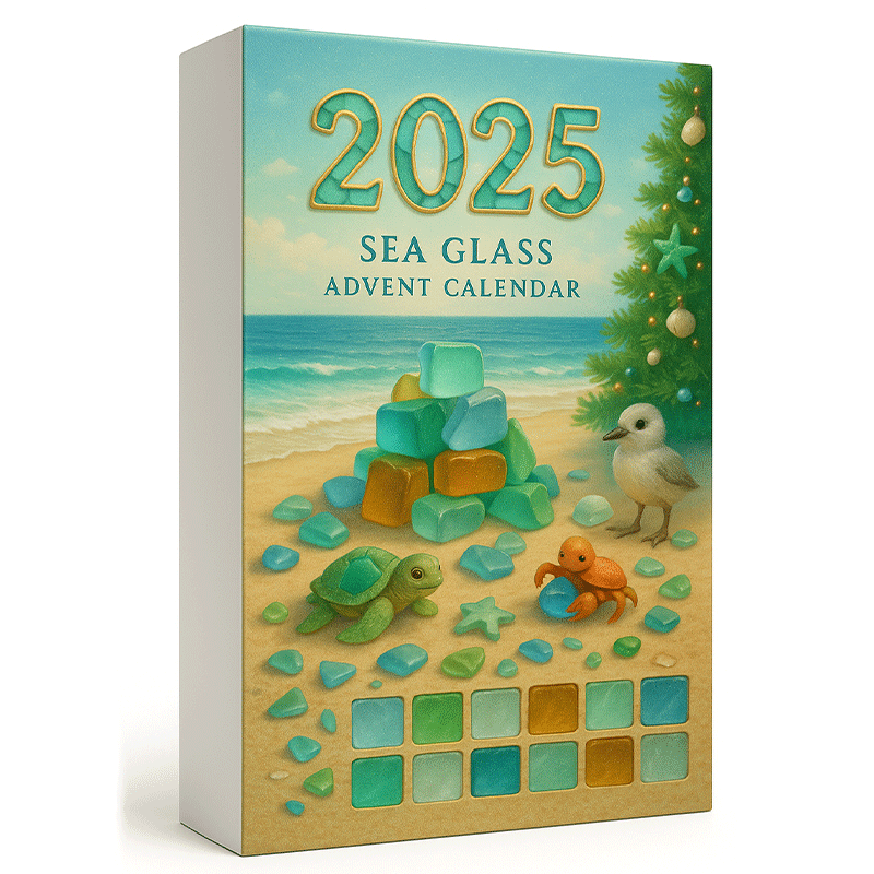 49% OFF🔥Sea Glass Christmas Tree Advent Calendar