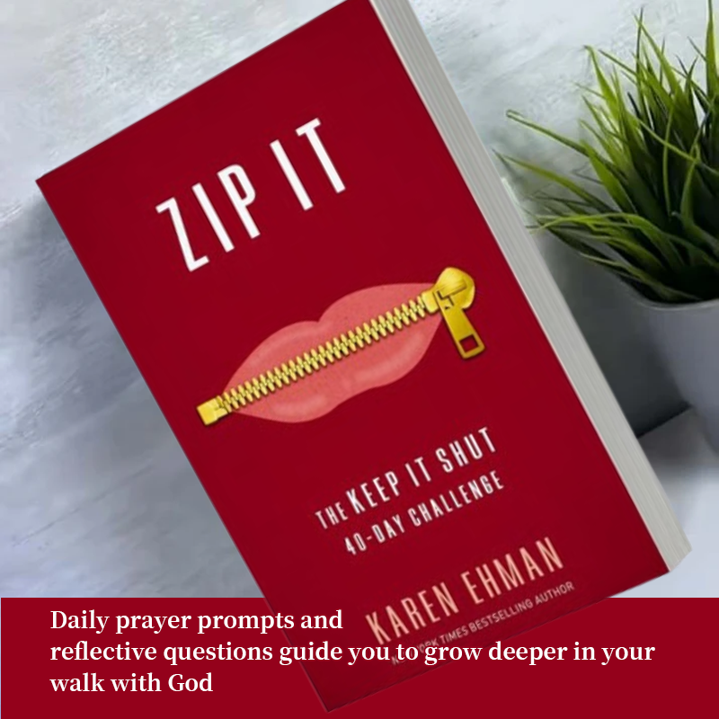 🔥🙏Zip It: The Keep It Shut 40-Day Challenge