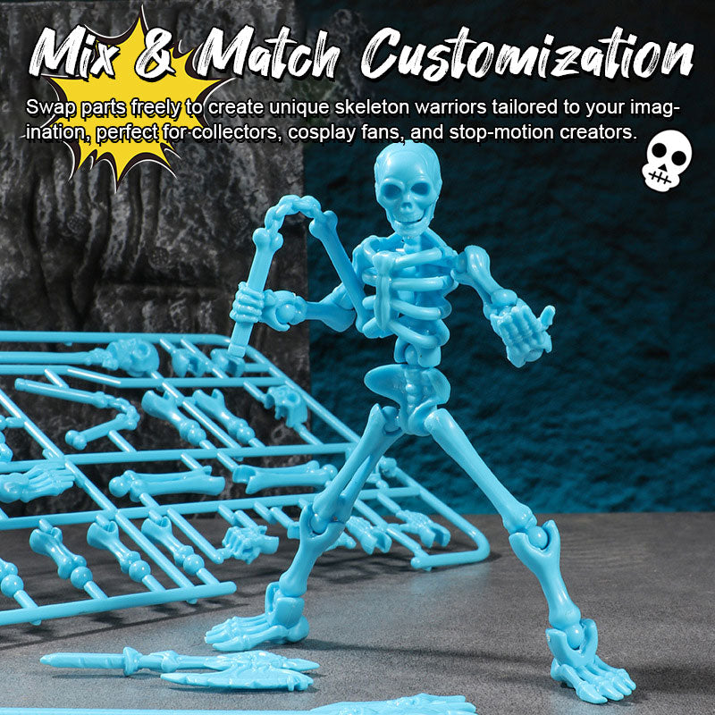 360° Poseable Skeleton Warrior Kit