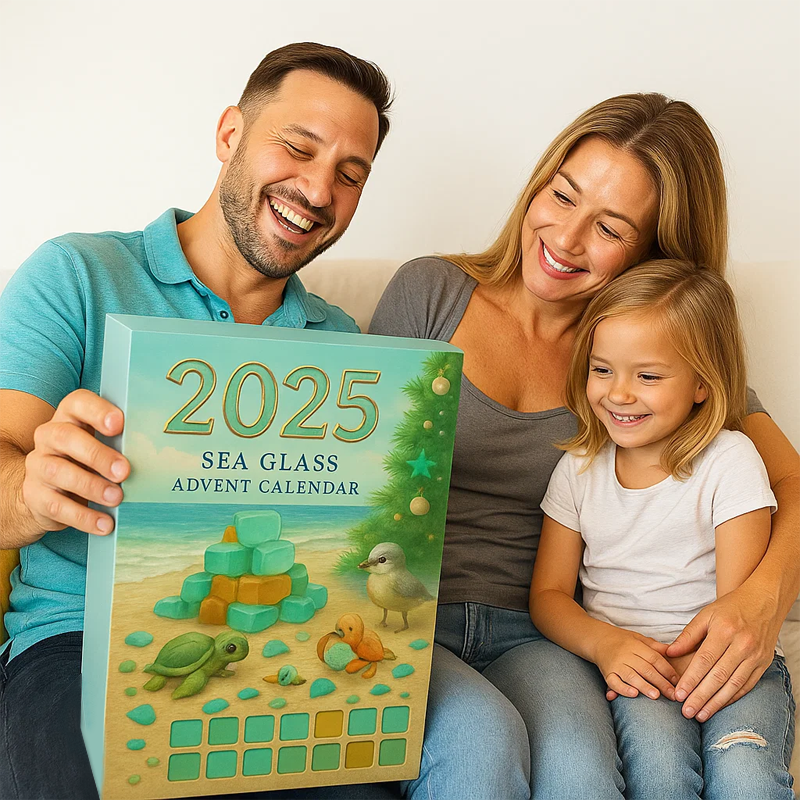 49% OFF🔥Sea Glass Christmas Tree Advent Calendar