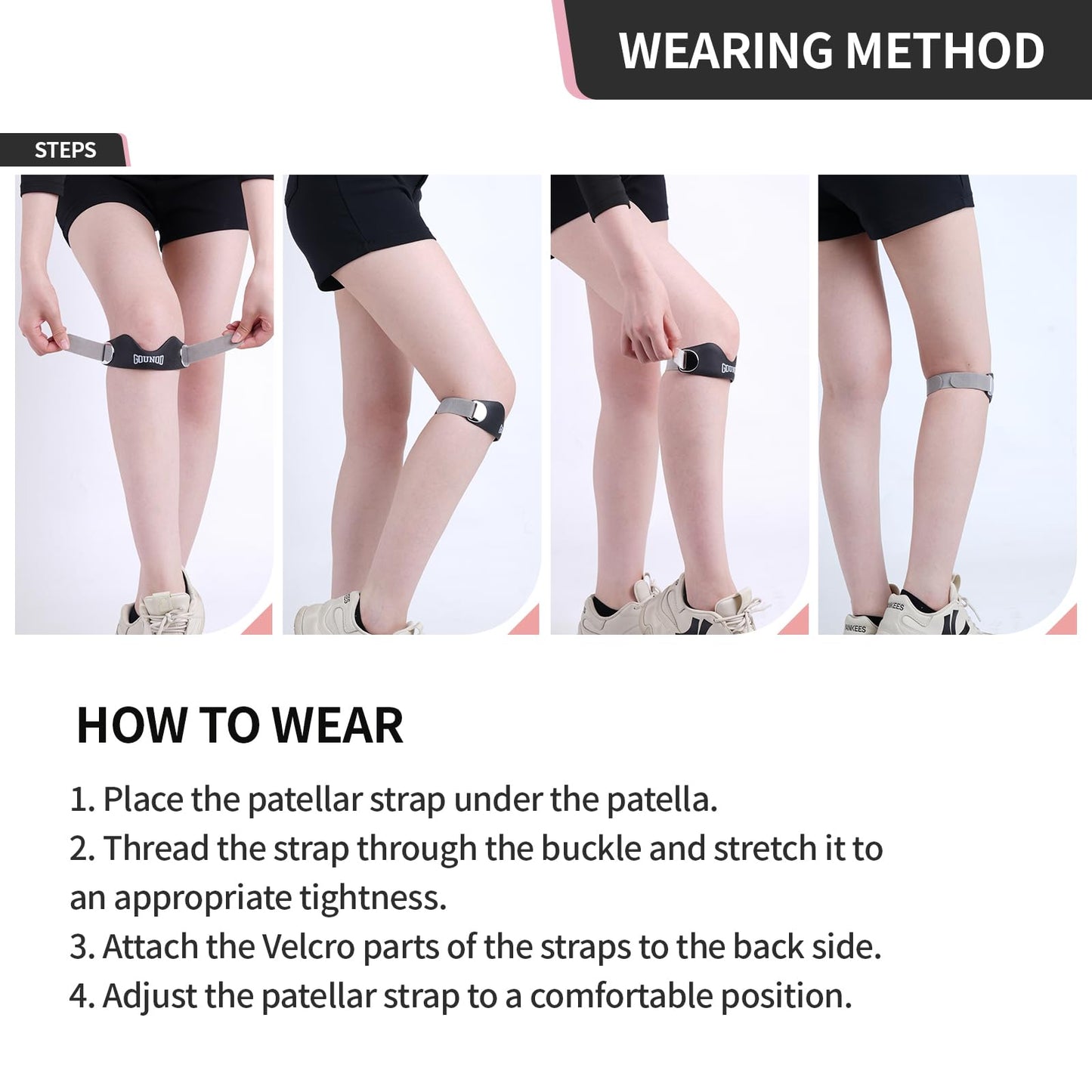 πββοΈ Silicone Knee Strap β Patella Pain Relief