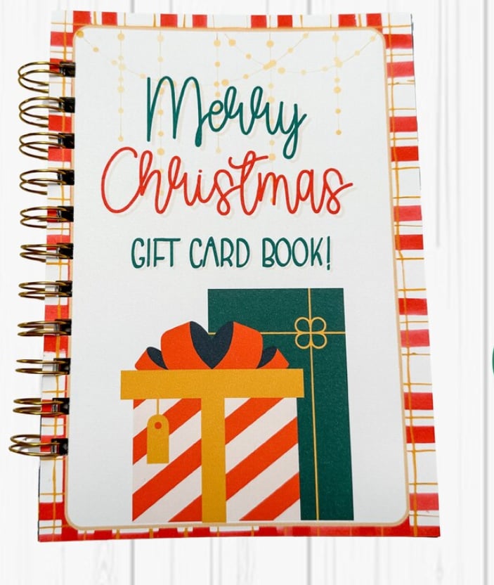 Christmas Gift Card Book🎁🎅The Perfect Holiday Surprise!
