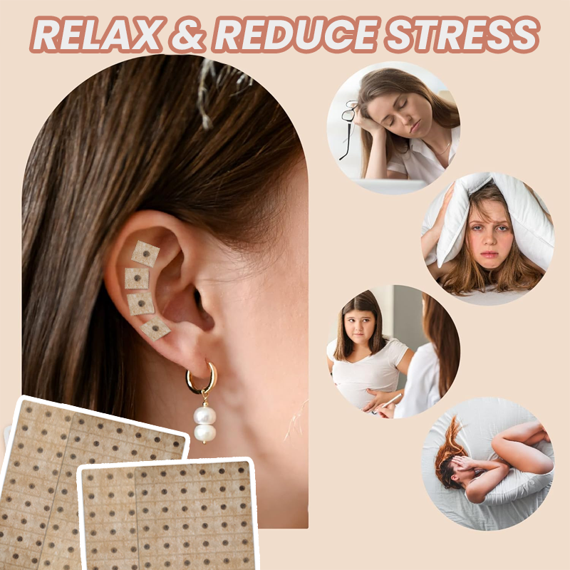 🌿 Natural Ear Acupressure Seeds – Ancient Healing, Made Easy