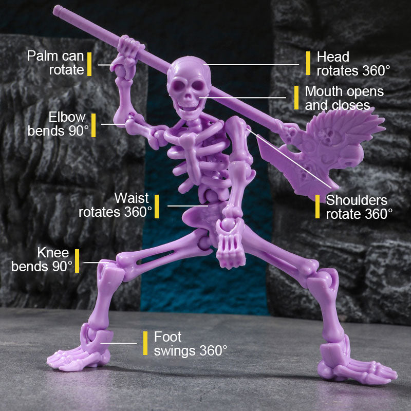 360° Poseable Skeleton Warrior Kit