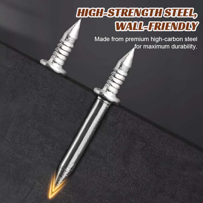 🔥Double-Head Skirting Thread Seamless Nail🛠️