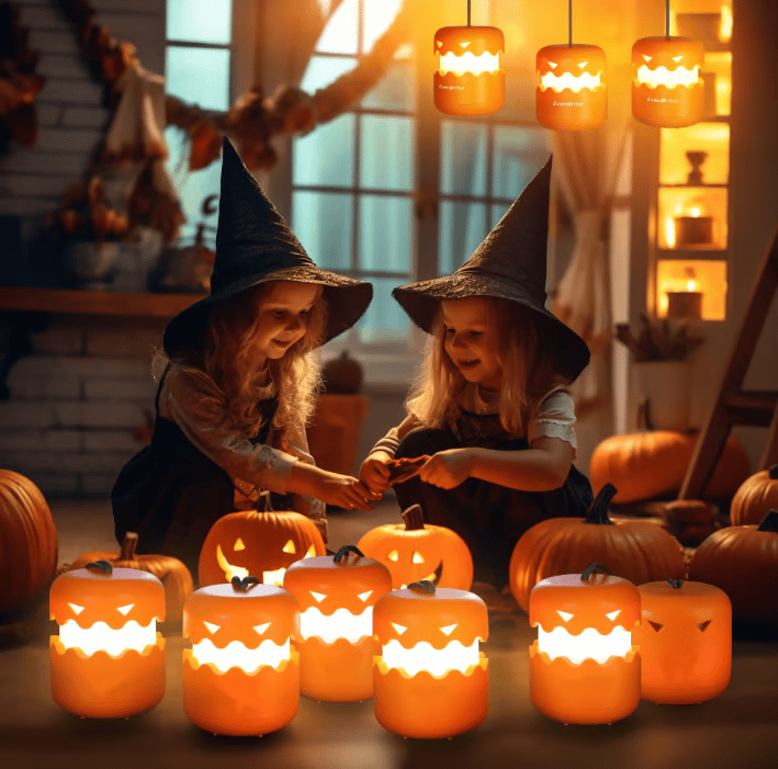 🏆Limited Sale⚡Almost Gone💥🎃 Halloween Pumpkin Camping Lantern