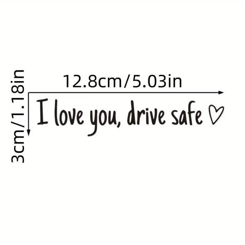 2PCS Car Rearview Mirror Sticker