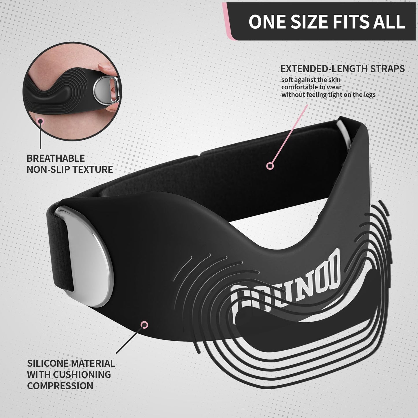 πββοΈ Silicone Knee Strap β Patella Pain Relief
