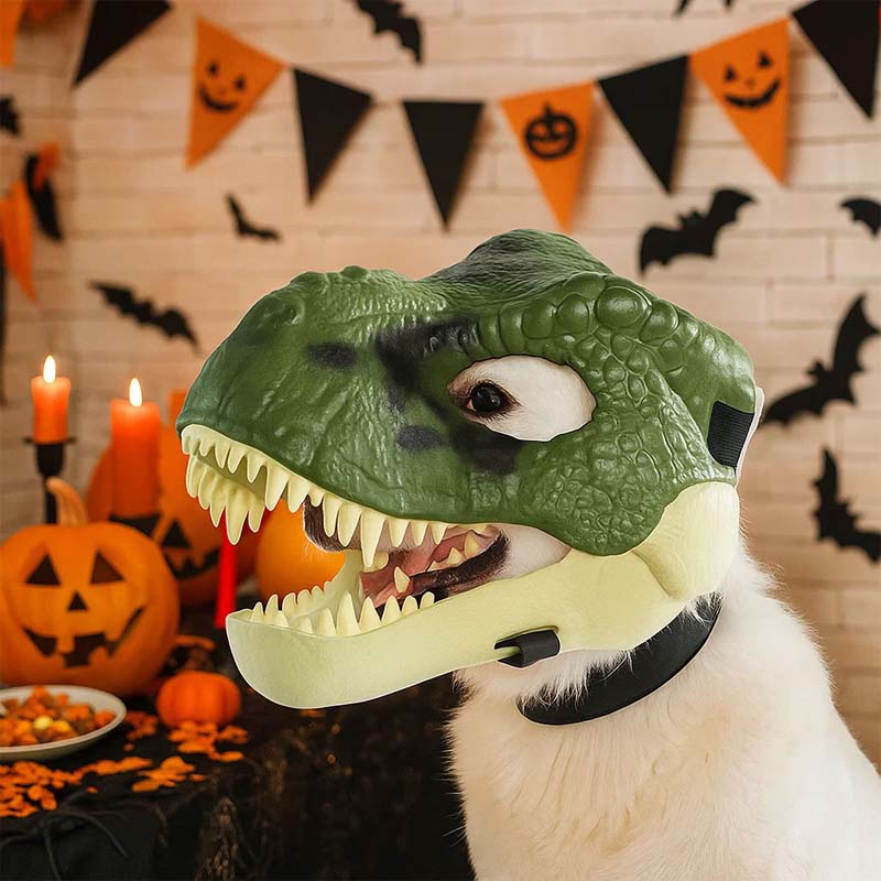 🔥Dino Role-Play Mask with Moving Jaw