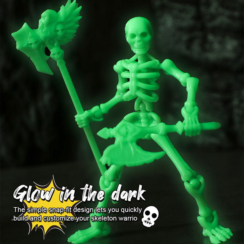360° Poseable Skeleton Warrior Kit