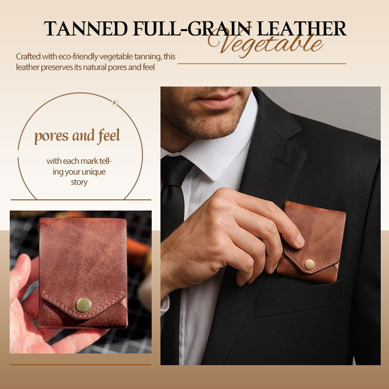 🔥 Unisex Handmade Leather Wallet