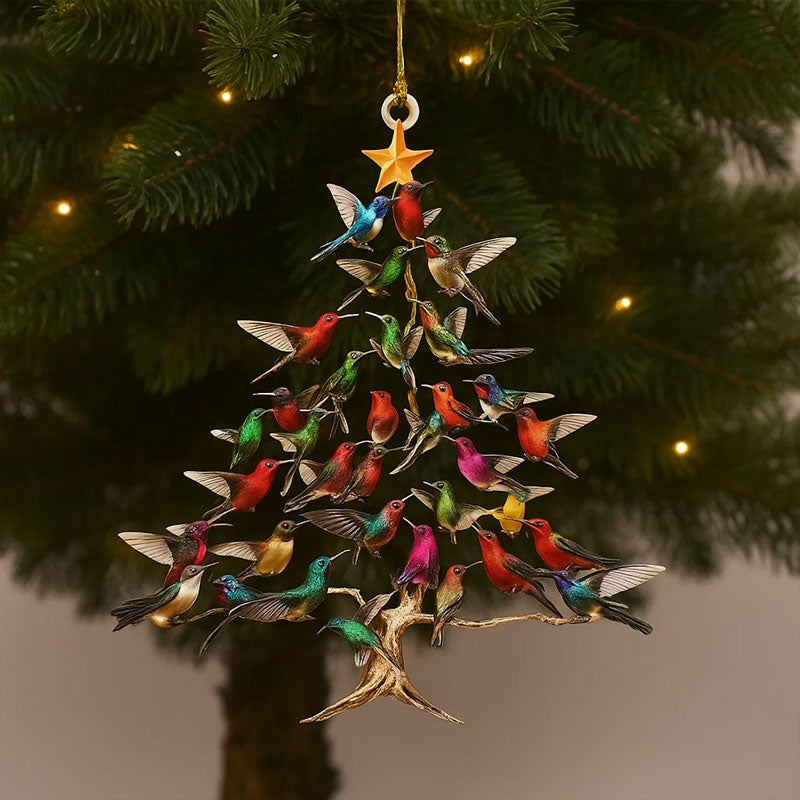 🐦🎄Hummingbird Christmas Ornament