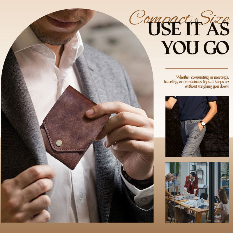 🔥 Unisex Handmade Leather Wallet