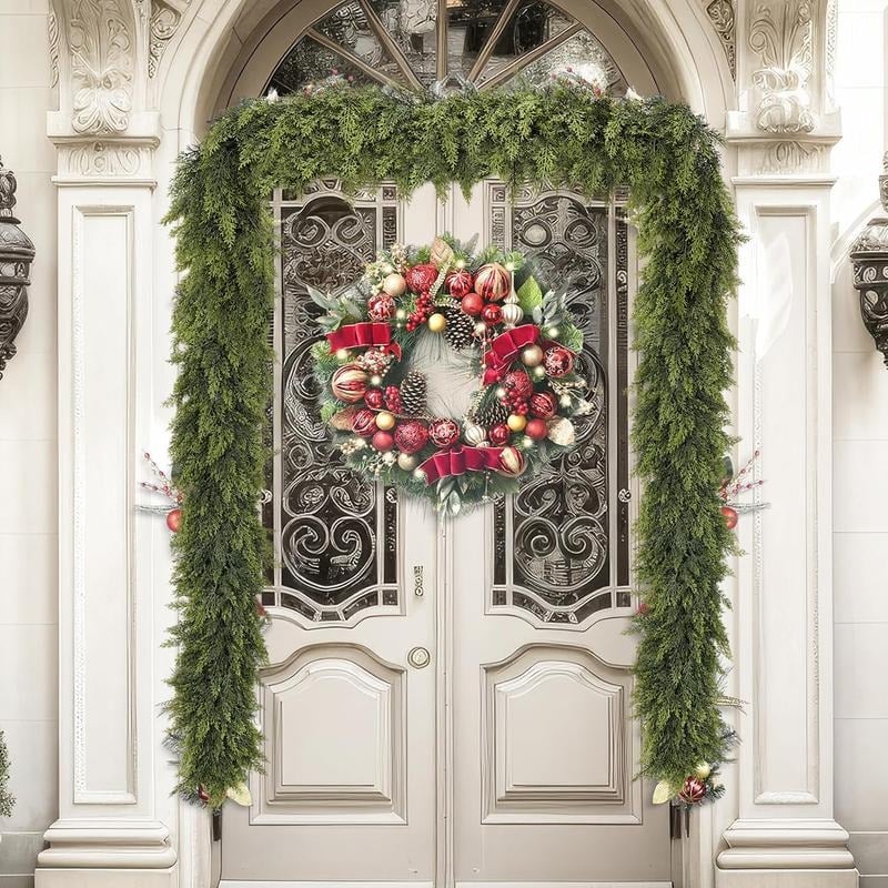 🎄6 FT Artificial Cedar Garland