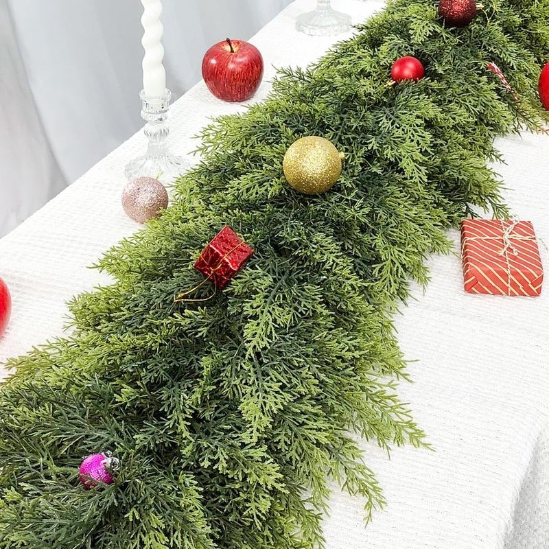 🎄6 FT Artificial Cedar Garland