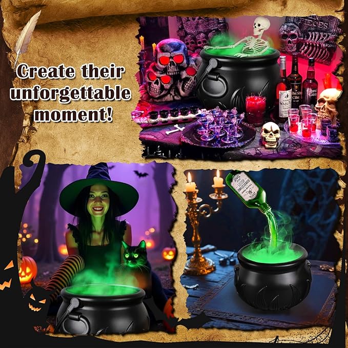 🔥Super Sale 49% OFF👍🏻 Witch's Misty Brew Floating Cauldron