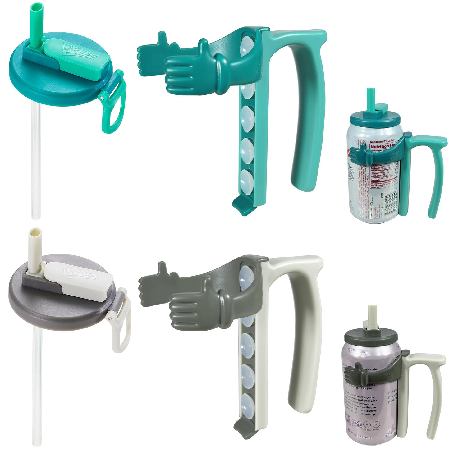 Soda Can Lids and Holders for 12oz Cans