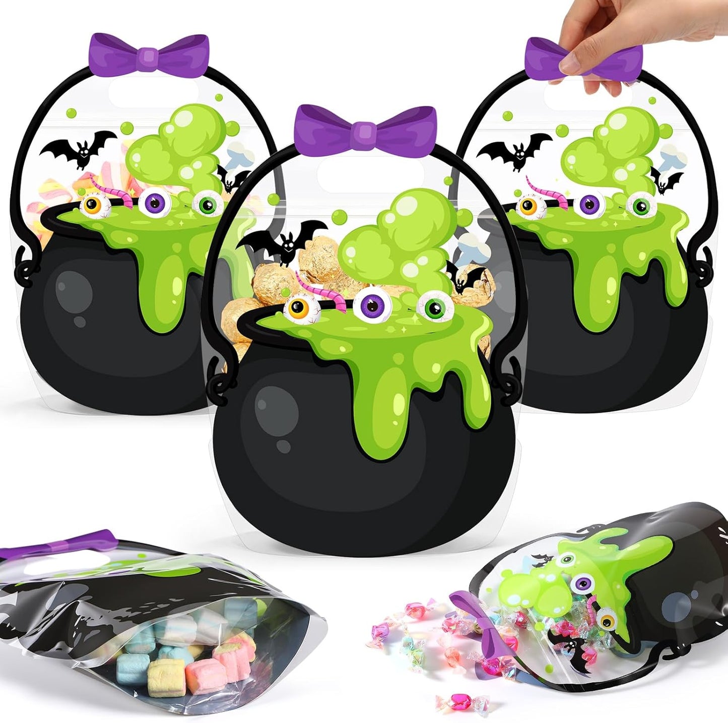🏆Flash Sale⚡ 50K+ SOLD! 👻Original Zipper Halloween Favor Bags
