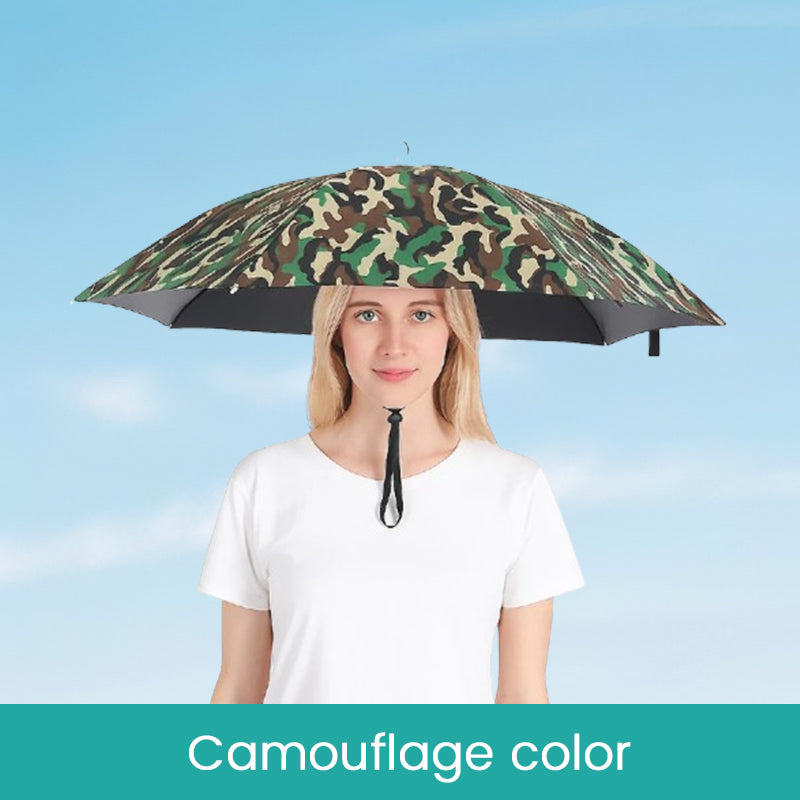 🔥Hands-Free Wearable Sun & Rain Umbrella Hat