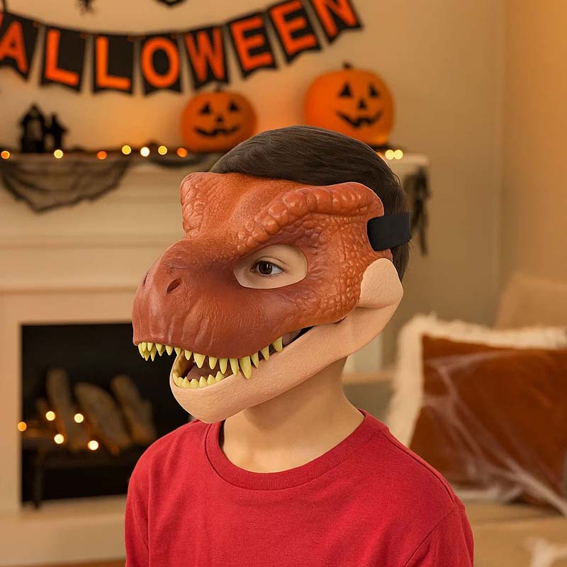 🔥Dino Role-Play Mask with Moving Jaw