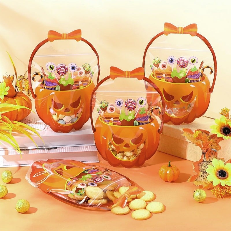 🏆Flash Sale⚡ 50K+ SOLD! 👻Original Zipper Halloween Favor Bags