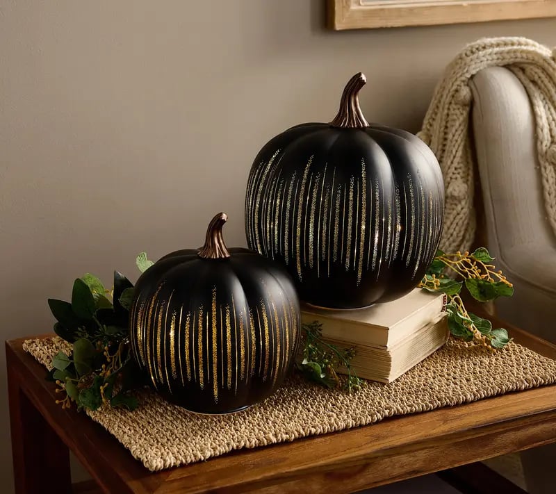🔥Summer Hot Sale 49% OFF👍🏻 Valerie Glowing Starry Night Pumpkin