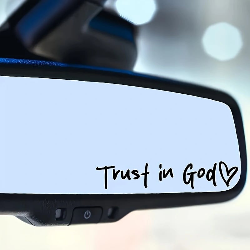 2PCS Car Rearview Mirror Sticker