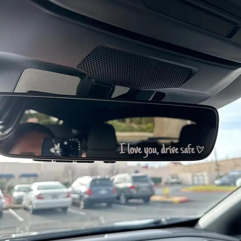 2PCS Car Rearview Mirror Sticker