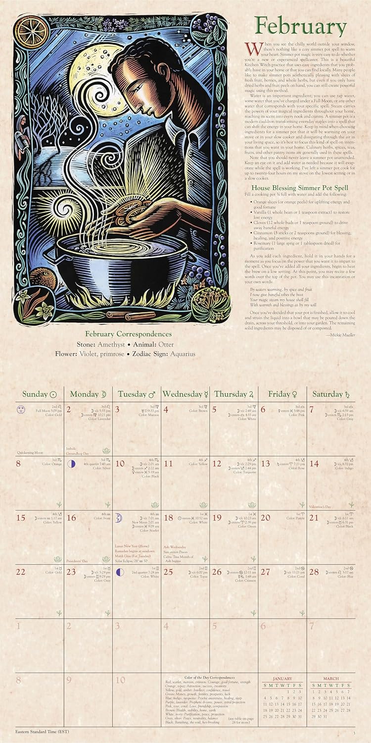 ⏰6-Hour Flash Deal✨2026 Witches’ Calendar🔮