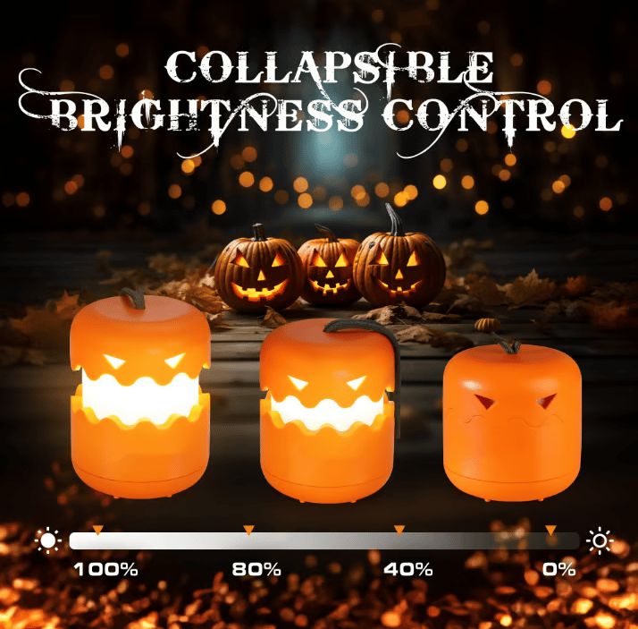 🏆Limited Sale⚡Almost Gone💥🎃 Halloween Pumpkin Camping Lantern