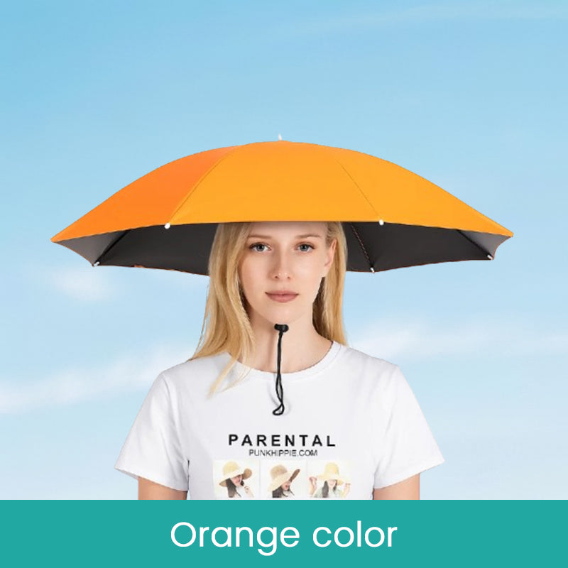 🔥Hands-Free Wearable Sun & Rain Umbrella Hat