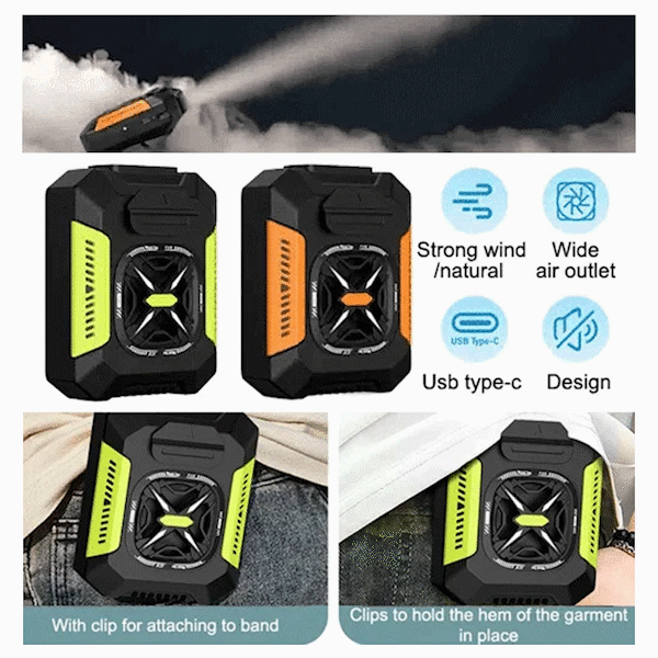 🔥Last Day 49% OFF🔥PowerCool 3-in-1 Waist Fan