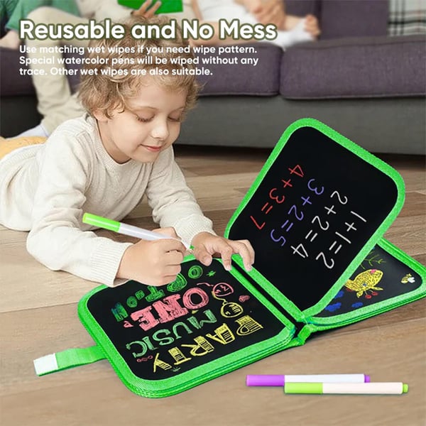🔥🌱Reusable & Eco-Friendly Doodle Book Set