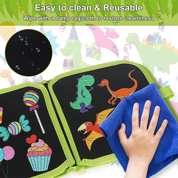🔥🌱Reusable & Eco-Friendly Doodle Book Set