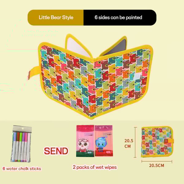🔥🌱Reusable & Eco-Friendly Doodle Book Set