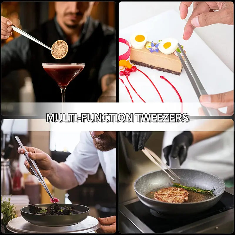 🔥 Stainless Steel Kitchen Tweezers