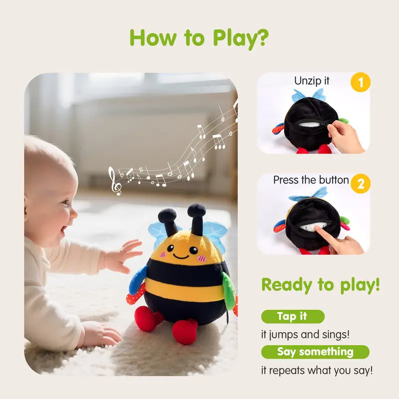 🐝🎶 Bouncing Musical Dancing Bee
