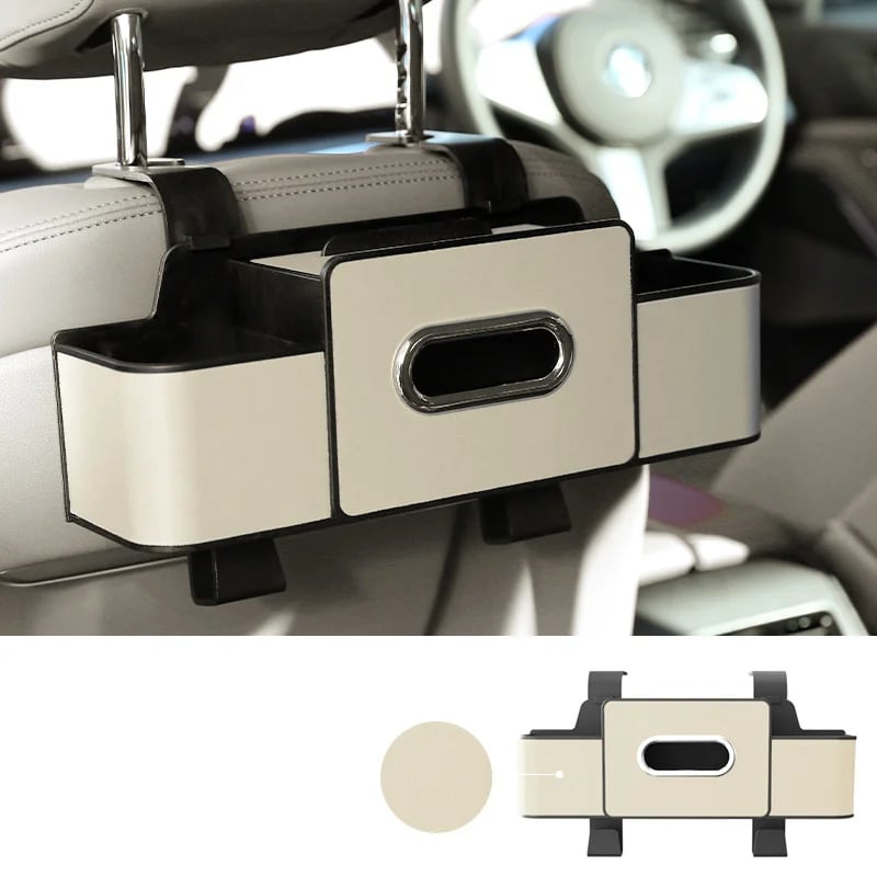 🔥Car Multi-Function Backrest Storage Box