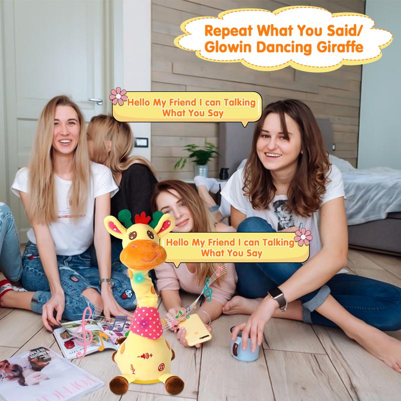 🎉 Musical Giraffe Toy – Sings, Dances & Talks!🎵
